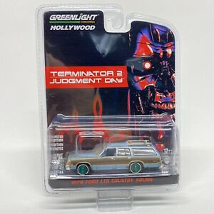 New 2021 Greenlight Terminator 2 Judgement Day 1979 Ford LTD Country Squire Chase