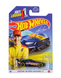 New 2021 Joey Logano Hot Wheels Custom '18 Ford Mustang GT Limited Edition This Item Is Not Sold In Stores