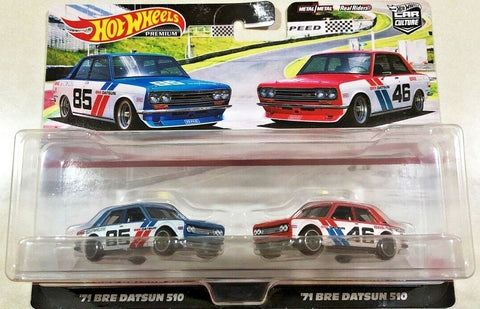 New 2021 Hot Wheels Datsun 510 Target Exclusive 2 Pack Set Car Culture