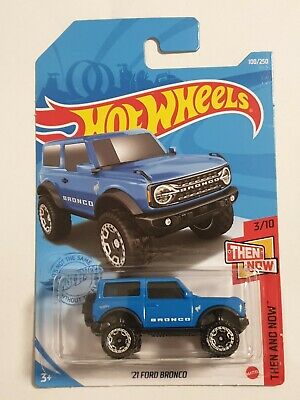 New 2021 Hot Wheels '21 Ford Bronco Then And Now
