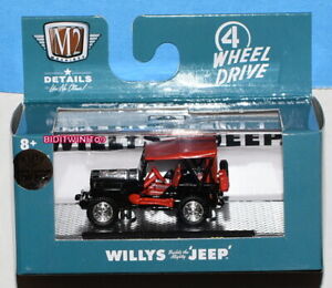 New 2021 M2 Machines 1944 Willys MB Jeep Chase 750 Pcs Wild Goose