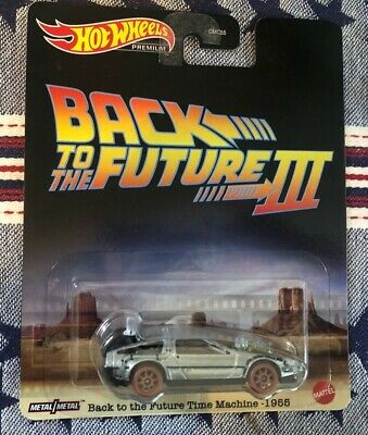New 2022 Hot Wheels Back to the Future 3 Time Machine 1955 Car
