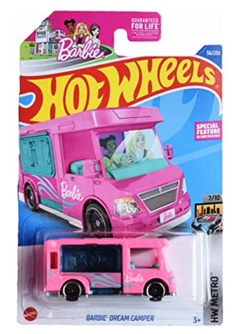 New 2022 Hot Wheels Barbie Dream Camper HW Metro
