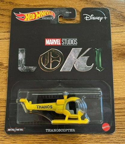 New 2022 Hot Wheels Loki Thanoscopter Marvel Disney
