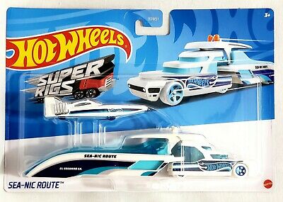 New 2022 Hot Wheels Sea-Nic Route Super Rigs
