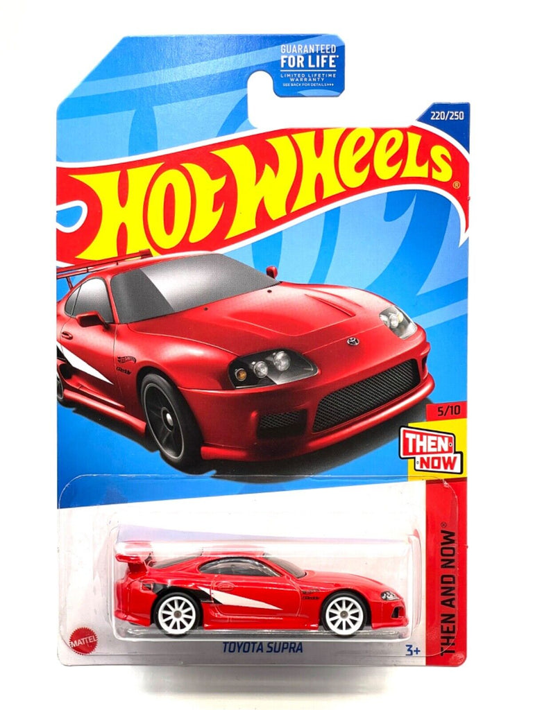 Hot Wheels 2022 Toyota Supra Red - Then And Now Series 5/10 Die-Cast Car - View #7