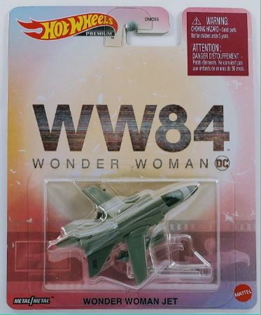 New 2022 Hot Wheels WW84 Wonder Woman Jet DC Retro Entertainment Mattel