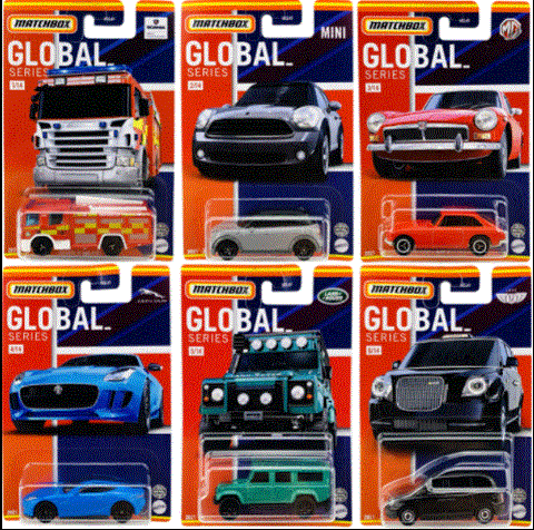 Latest matchbox cars 2025