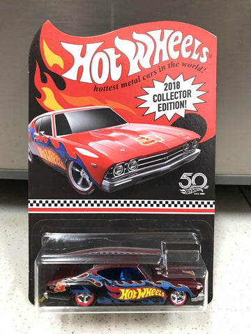 New Hot Wheels 2018 '69 Chevelle SS 396 Collectors Edition