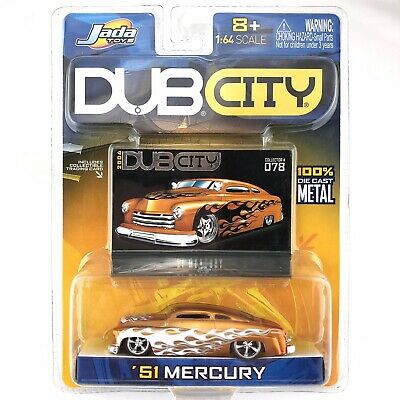 New 2004 Dub City '51 Mercury Jada Toys Copper & White
