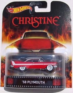 New 2014 Hot Wheels Retro Entertainment Christine 1958 Plymouth Fury