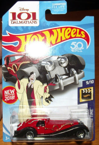 New 2018 Hot Wheels Cruella De Vil HW Screen Time Error