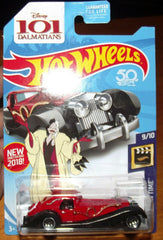 Hot wheels cruella de vil 2018 store