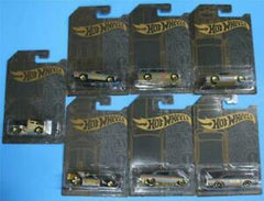 New 2019 Hot Wheels Compete Satin and Chrome Set of Cars with