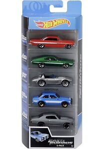 New 2019 Hot Wheels Fast and The Furious 5 Pack