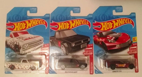 New 2019 Hot Wheels Target Exclusive Red Editions Last Set Of 3 for 2019 10-12 Error