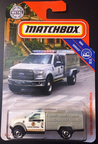 New 2019 Matchbox 10 Ford Animal Control Truck 2010