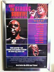 Only The Strong Survive A Celebration of Soul 2002 Movie Poster 27x40 Used Wilson Pickett, Sam Moore, Mary Wilson