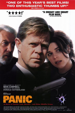 Panic 2000 Movie Poster 27x40 Used William H Macy, John Ritter, Donald Sutherland, Tracey Ullman, Neve Campbell