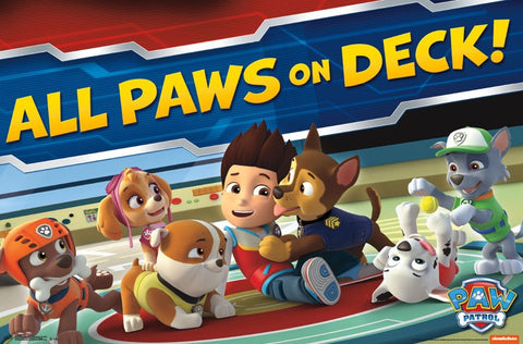 Paw Patrol - On Deck Wall Poster 22x34 RP14438 UPC882663044382