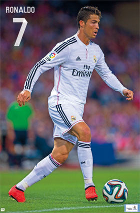Real Madrid - Ronaldo Sports Poster RP14325 UPC882663043255 22x34