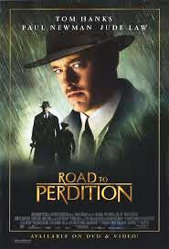 Road to Perdition Movie Poster 27x40 Used Jennifer Jason Leigh, Jude Law, Paul Newman, James Greene, Mina Badie, Duane Sharp, Kevin Chamberlin, David Darlow, James Currie, JoBe Cerny, Richard Dunn, Reese Foster, Stanley Tucci, Ciarán Hinds, Tom Hanks