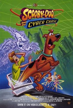 Scooby-Doo and the Cyber Chase Movie Poster 27x40 Used