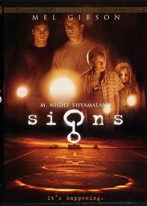 Signs Movie DVD Used 2002 Mel Gibson UPC786936197594