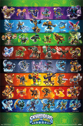 Skylanders Swap Force - Grid Game Poster 22x34 RP2218