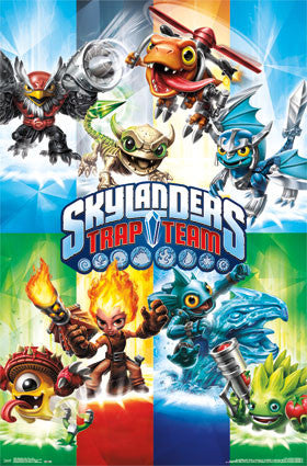 Skylanders Trap Team - Trap Game Poster 22x34 RP13464 UPC882663034642