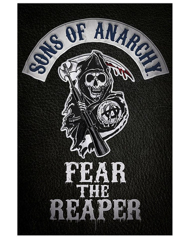 Sons Of Anarchy Fear The Reaper TV Show Poster 22x34 RP10070 UPC882663000708 SOA