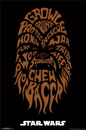 Star Wars - Chewbacca Movie Poster 24x36 RP13265 UPC882663032655