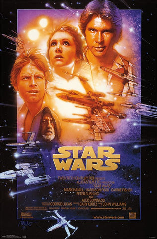 Star Wars - Episode 4 Movie Poster 22x34 RP13828 UPC882663038282