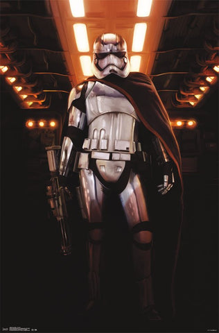 Star Wars The Force Awakens -  Chrome Movie Poster 22x34 RP13965 UPC882663039654 SWTFA