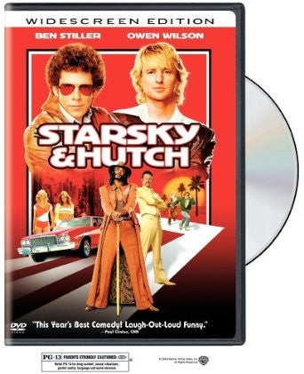 Starsky & Hutch 2004 Movie DVD Widescreen Used Will Ferrell, Carmen Electra, Owen Wilson, Ben Stiller