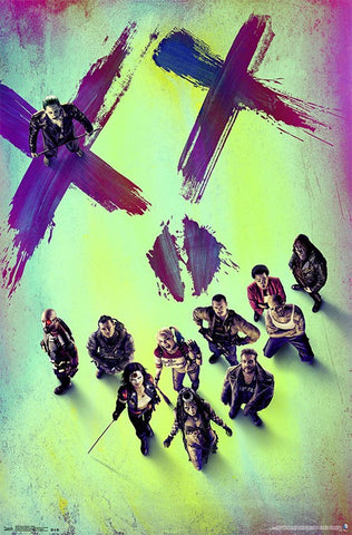 Suicide Squad - Teaser Movie Poster 22x34 RP14083 UPC882663040834 DC