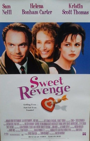 Sweet Revenge 1998 Movie Poster 27x40 Used Sam Neil, Helena Bonham Carter, Kristin Scott Thomas