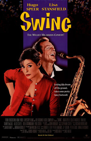 Swing 1999 Movie Poster 27x40 Used Hugo Speer, Lisa Stansfield, Paul Usher
