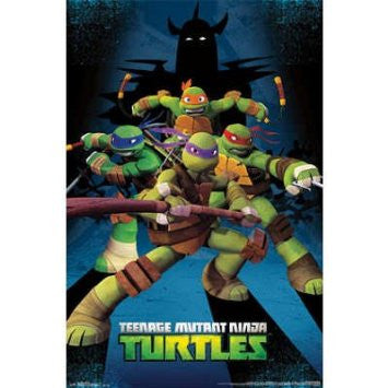TMNT - Assemble Movie Poster 22x34 RP2266 UPC017681022665 Teenage Mutant Ninja Turtles