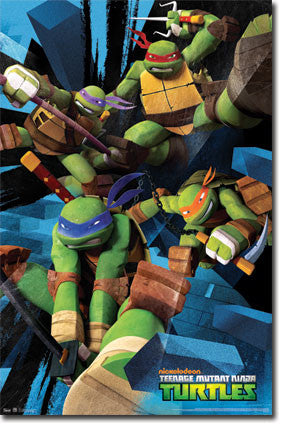 Teenage Mutant Ninja Turtles – Attack Poster 22x34 RP5458 UPC017681054581 TMNT