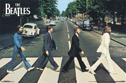 The Beatles - Abbey Road Music Poster 22x34 RP13000 UPC882663030002