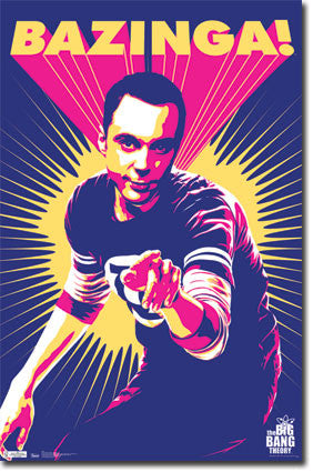 The Big Bang Theory – Sheldon Poster RP1533  UPC017681015339 TV Show 22x34