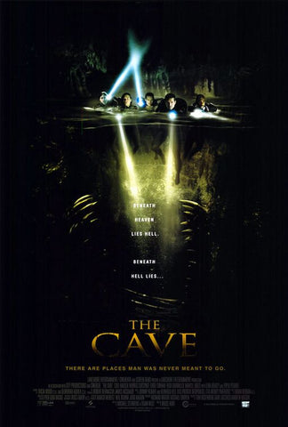 The Cave 2005 Movie Poster 27x40 Used Piper Perabo, Morris Chestnut, Cole Hauser
