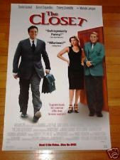 The Closet Movie Poster 27x40  Used