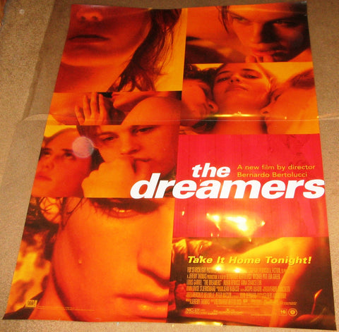 The Dreamers 2003 Movie Poster 27x40 Used