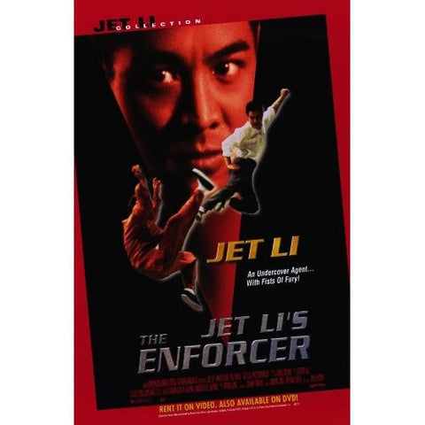 The Enforcer Movie Poster 27x40 (1995) Used Jet Li