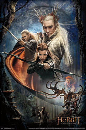 The Hobbit 2 – Group Movie Poster 22x34 RP5976 UPC017681059760