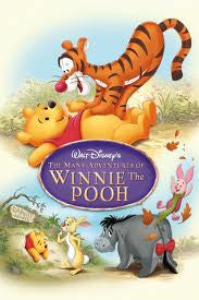 The Many Adventures of Winnie the Pooh Movie Poster 27x40 Used Walt Disney