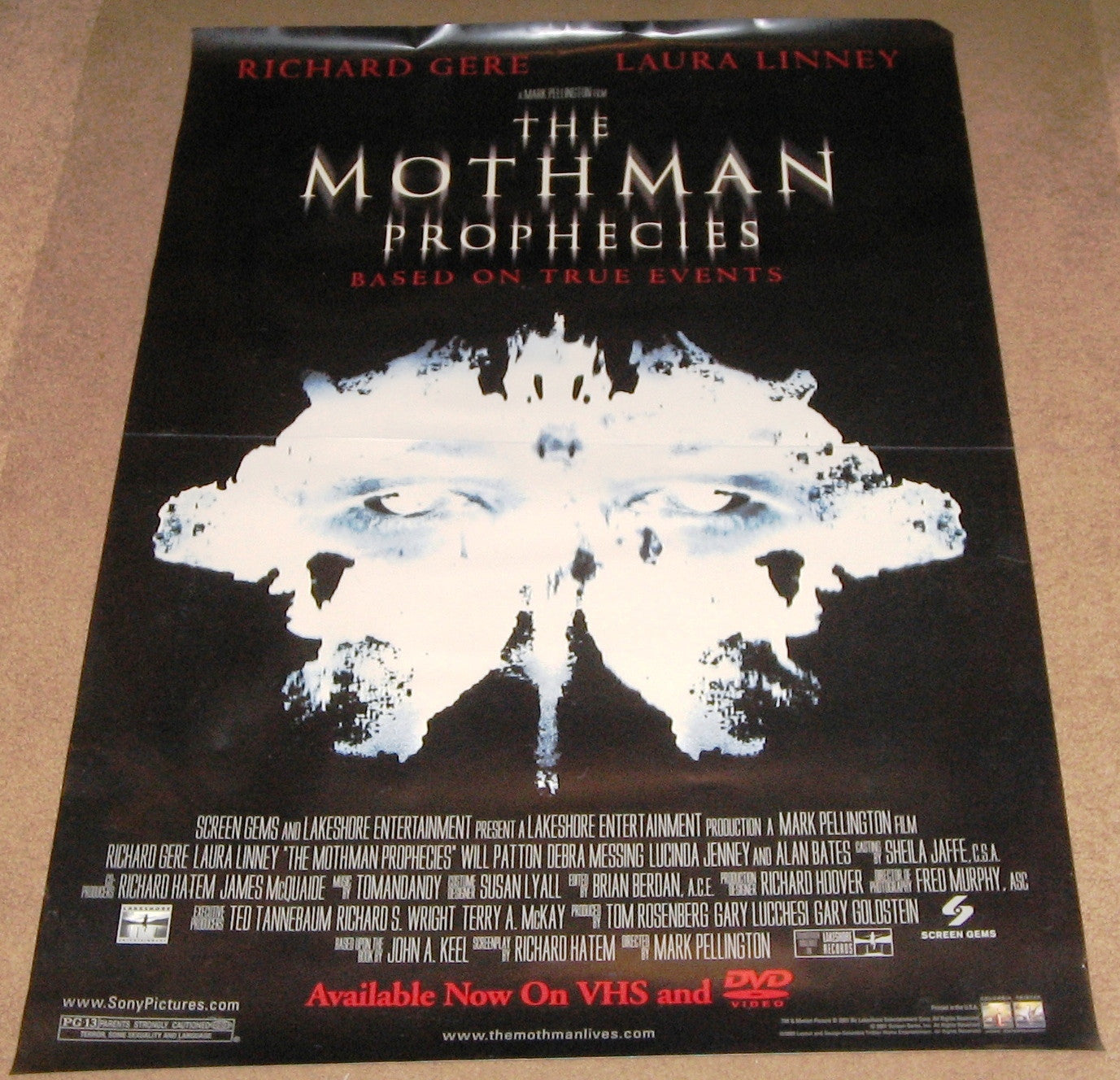 The Mothman Prophecies Poster
