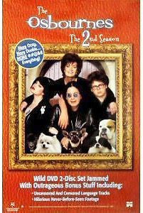 The Osbournes the Complete 2nd Season TV Series Movie Poster 27x40 Used TV Show Ozzy Osbourne, Kelly Osbourne, Sharon Osbourne, Jack Osbourne,